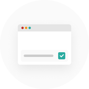 エンドユーザー同意のアイコン