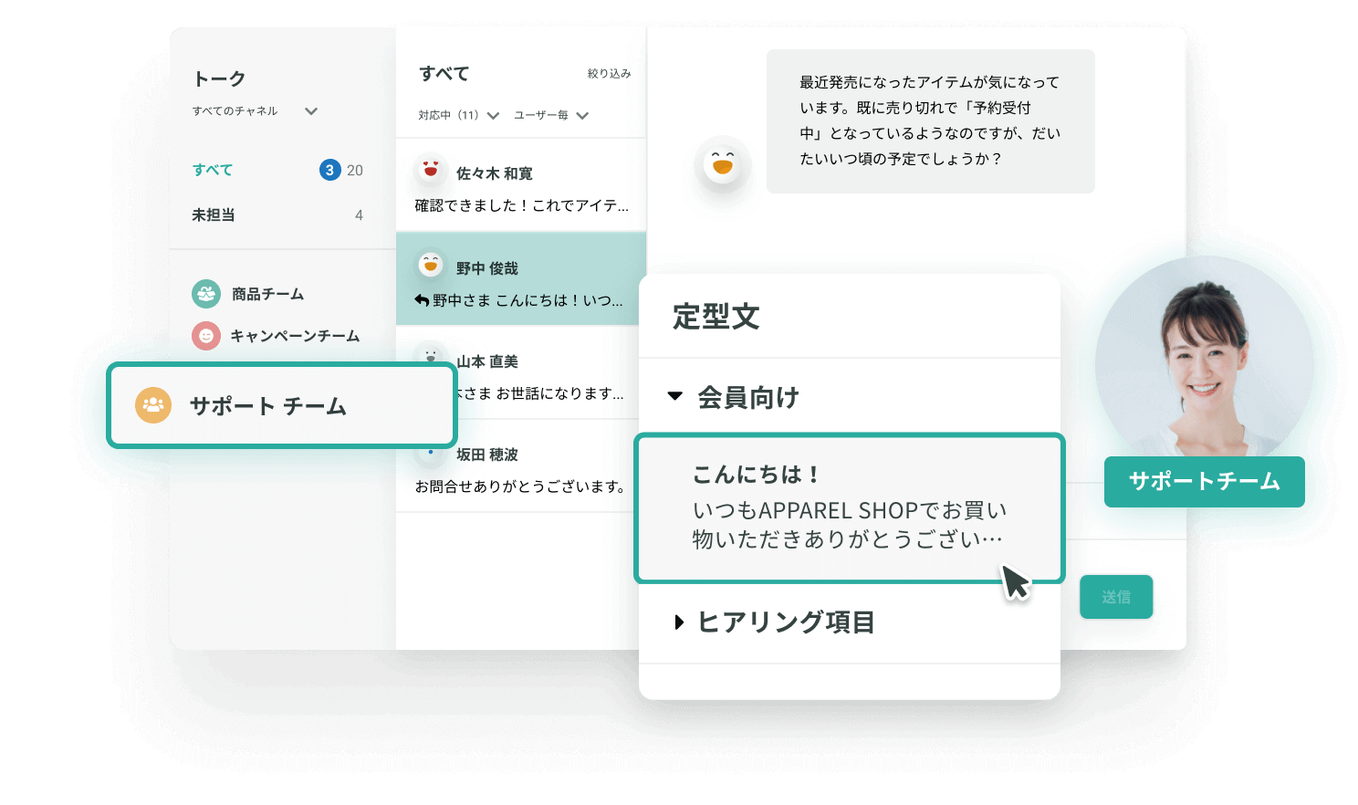 体制に最適なオペレーションを構築する